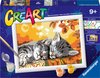 Ravensburger CreArt Autumn Kitties - Schilderen op nummer voor kinderen