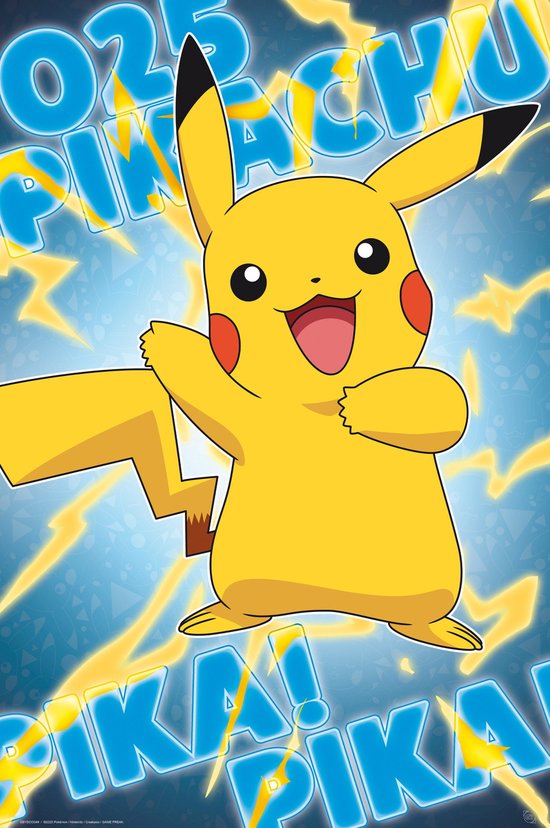 Poster Pokemon Pikachu 61x91,5cm