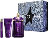 Thierry Mugler Alien Giftset - 60 ml eau de parfum spray + 10 ml eau de parfum tasspray + 50 ml bodylotion - cadeauset voor dames