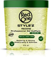 Redone - Style'z - Gel Coiffant - Olive Oil - Repairing and Shining, Moisturising and Softness - 910ml