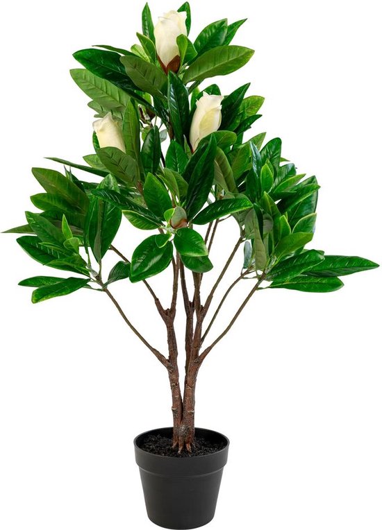 House-Nordic-Kunstplant-Magnolia-90-cm-groen