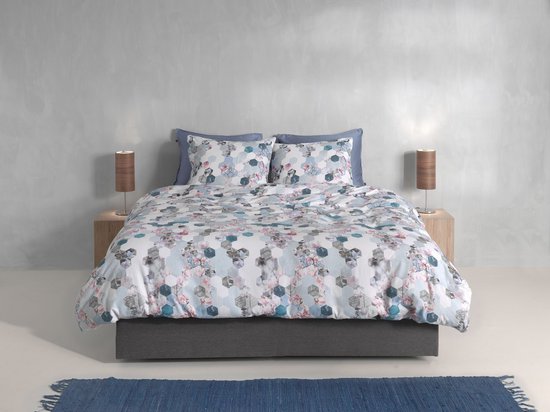 Zohome Vanessa Dekbedovertrek - Eenpersoons - Flanel - 140x200-220cm - Multi van Zohome — afbeelding 5