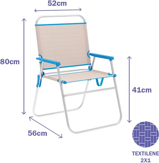 Folding Chair Marbueno Green 59 x 75 x 51 cm main image 0