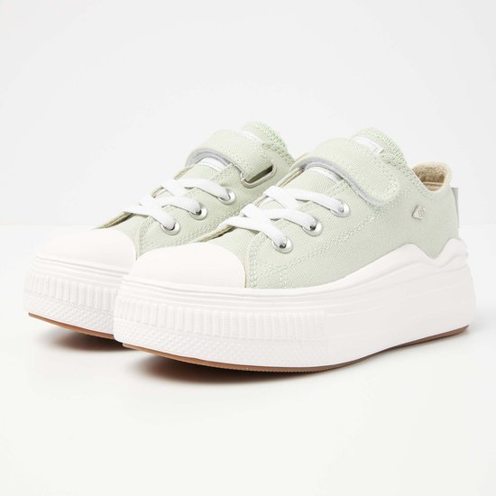 KAYA FLOW LOW Meisjes sneakers laag - Licht groen - maat 30