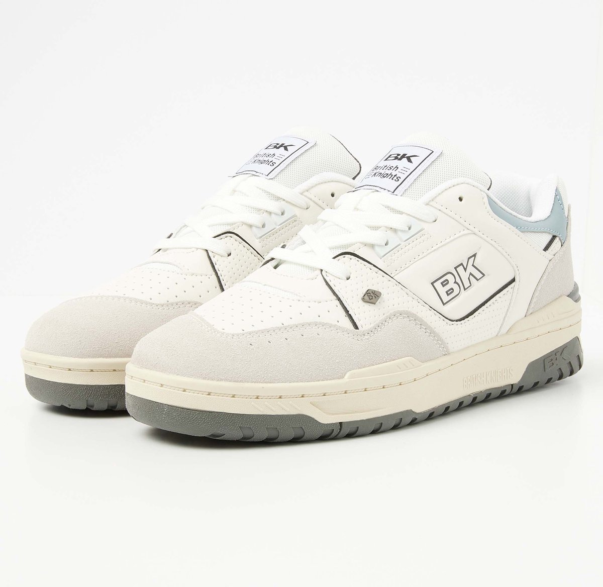 British Knights - Vendon Heren Sneakers Laag - Maat 44 - Wit - Mannen Schoenen