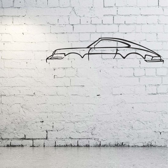 NORTH KAISER Ferrari Metalen Wanddecoratie | Auto Logo Wanddecoratie | Auto Sculptuur voor Garage, Man Cave, Slaapkamer, Binnen, Buiten | Cadeau voor Autoliefhebbers (Rood, 40 x 25 cm