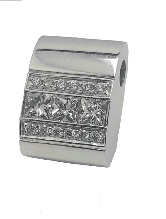 Hanger - wit goud - 14 krt - diamant - 0.51 crt - Verlinden juwelier