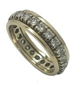 ring - geel goud - 14 krt - vol aliance - 1.50 crt briljant - Verlinden juwelier