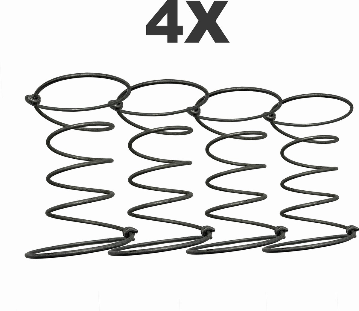 Koppelveren - Springveren - 5 slags - 4 stuks - 3.6mm dik - Meubelrenovatie - Meubelstoffering