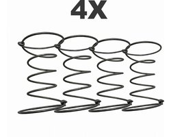 Koppelveren - Springveren - 5 slags - 4 stuks - 3.6mm dik - Meubelrenovatie - Meubelstoffering
