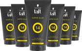 Bol.com Taft - Styling Super Glue Tube - Haargel - Haarstyling - Voordeelverpakking - 6 x 150 ml aanbieding