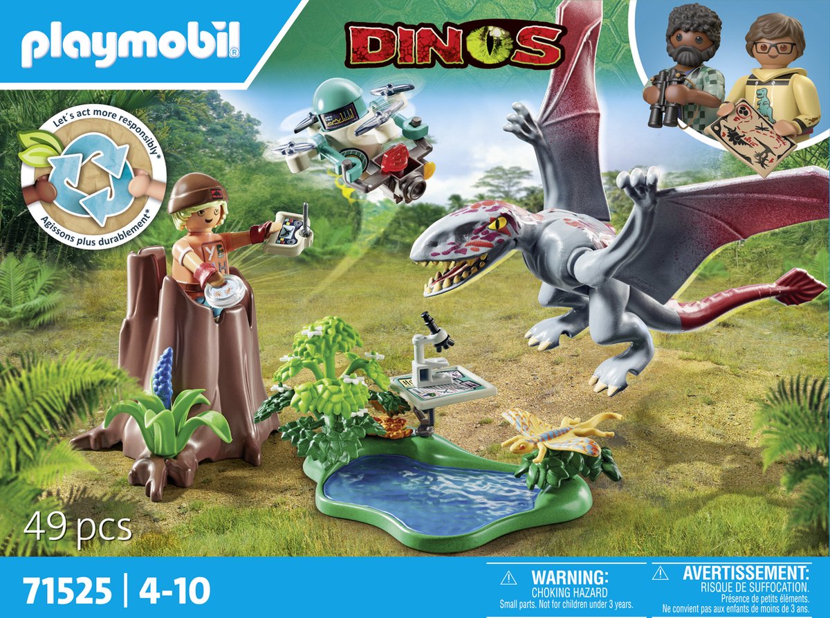 PLAYMOBIL Dinos Observatiepost voor Dimorphodon - 71525 — afbeelding 12