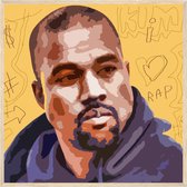 Kanye West - Ye - Poster Kanye - Rap Poster | hiphop Kanye West posters | 50 x 50 cm