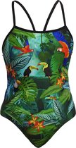 Lost Forest Single strap one piece - Dames | Funkita