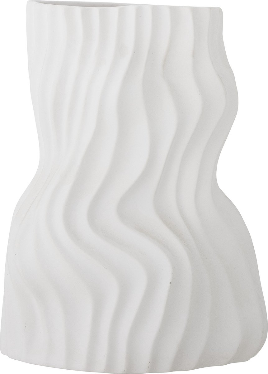 Vaas Sahal wit – 19 x 25,5 x 15 cm