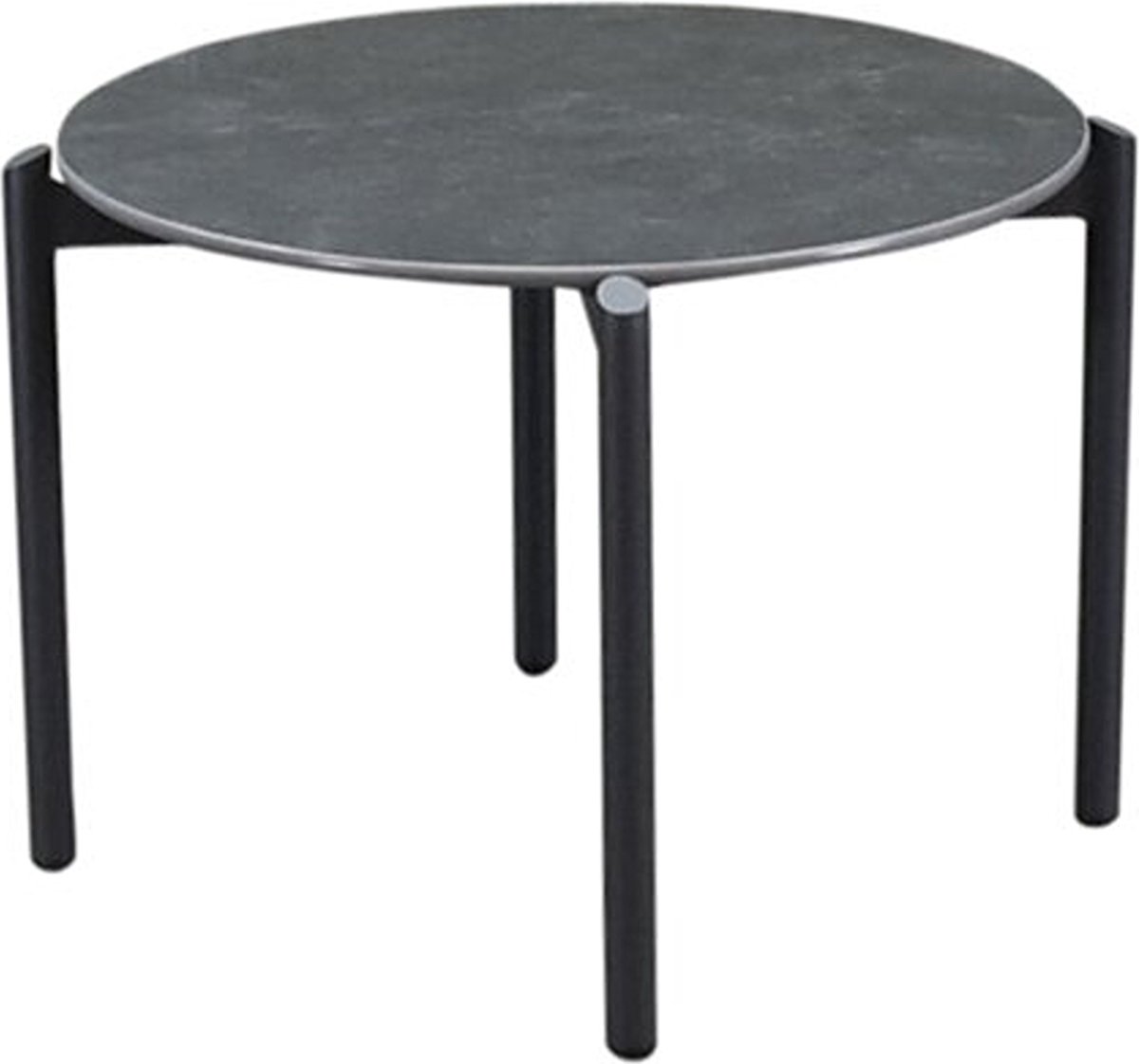 Tucson bijzettafel 67cm rond H45cm antraciet