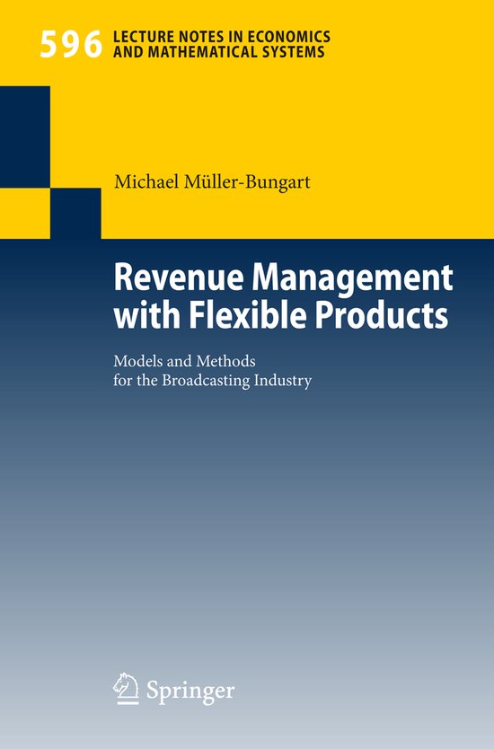 Revenue Management with Flexible Products - cover