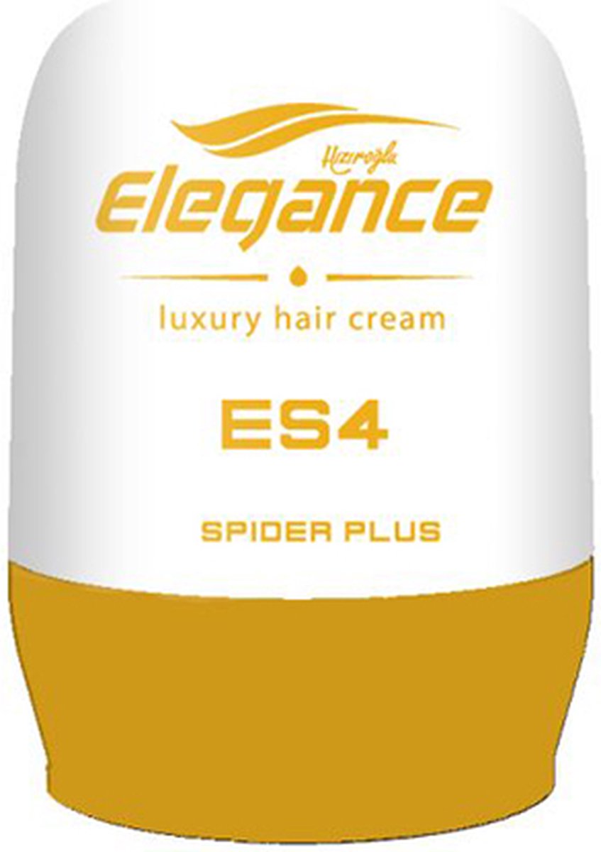 Haarwax Elegance Spider cream - met Marokkaanse argan olie - Haar Styling Wax - Hair Wax - Cream Wax