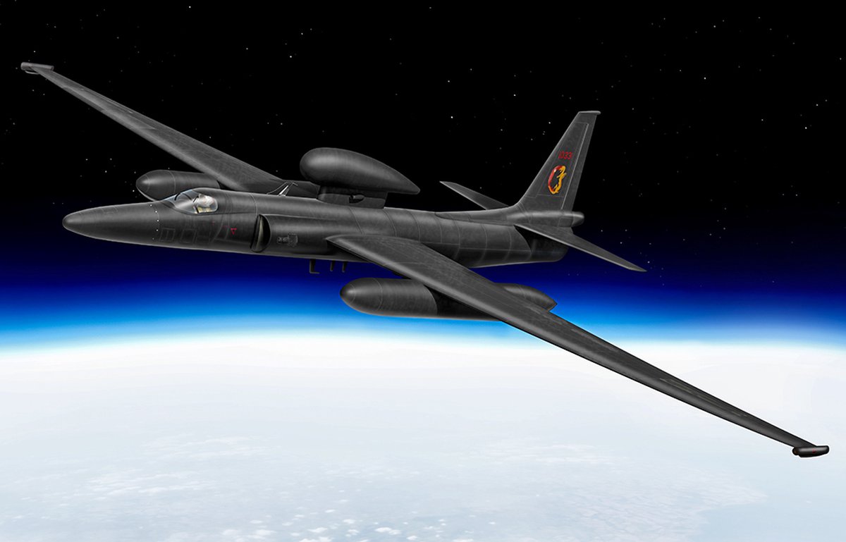 HobbyBoss Modelbouwpakket Militaire voertuigen - 81740 Lockheed U-2R Lady Plastic - 1:48 - Modelbouw