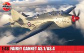1:48 Airfix 11007 Fairey Gannet AS.1/AS.4 Plane Plastic Modelbouwpakket