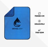 DetailGrip Microvezeldoek - Auto Droogdoek - 700 GSM - 70x90cm - Streeploos en Krasvrij