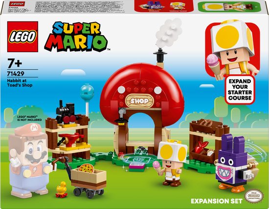 LEGO Super Mario™ Uitbreidingsset: Nabbit bij Toads winkeltje - 71429
