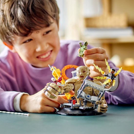 ゴンタくん LEGO Marvel Spider-Man vs. Sandman: Eindstrijd - Bouwset voor 10+