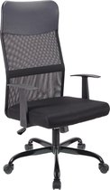 Verstelbare hoofdsteun bureaustoel Ergonomische Mesh Swivel bureaustoel bureaustoel lumbaalsteun hoogte verstelbaar 360 ° roterende functie Mesh rugleuning stoel geschikt voor thuiskantoor