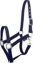 Pagony Nylon Halster - Maat: Xfull - Blauw - Nylon