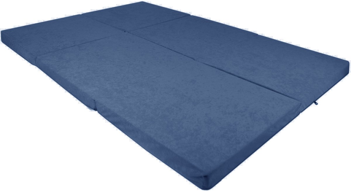 Viking Choice Vouwmatras - 2 persoons - 195x120x7 cm - navy