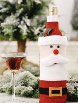 Wijnfles houder - Wijnhouder - Kerst - Kerstman - Keukenaccessoires - Kerstmis