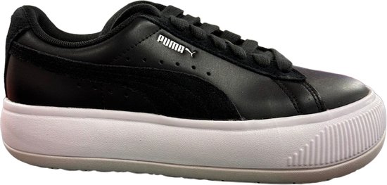 Puma - Suede mayu mix - Sneakers - Dames - Zwart/Wit - Maat 37