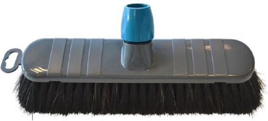 Linea Zaalveger Paardenhaar + Anker 30 cm Wit/Zwart van Linea — afbeelding 3
