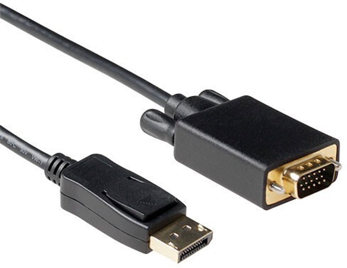 ACT AK3999 2m DisplayPort D-sub (DB-25) video kabel adapter