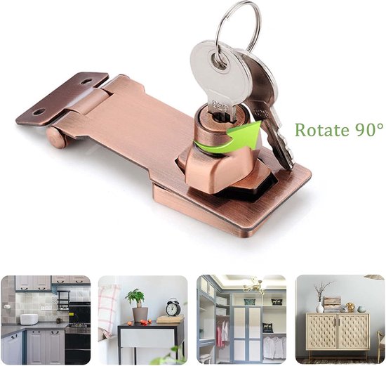 Kogellagerscharnieren, 4 stuks, 70 x 40 x 1,3 mm, goudkleurig, roestvrij staal, heavy-duty scharnieren met 36 schroeven, stompscharnier voor kastkast voor houten huisdeur, raam, meubelkistreparatie (2