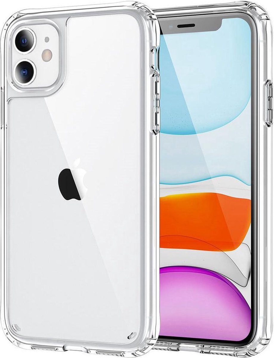 CHPN - Shockproof Transparant Siliconen Hoesje geschikt voor Apple Iphone 11 Pro | Bescherm je toestel!