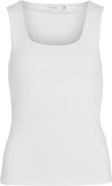 Vila Top Vikenza O-neck S/l Tank Top - Noos 14089092 Optical Snow Dames Maat - XL