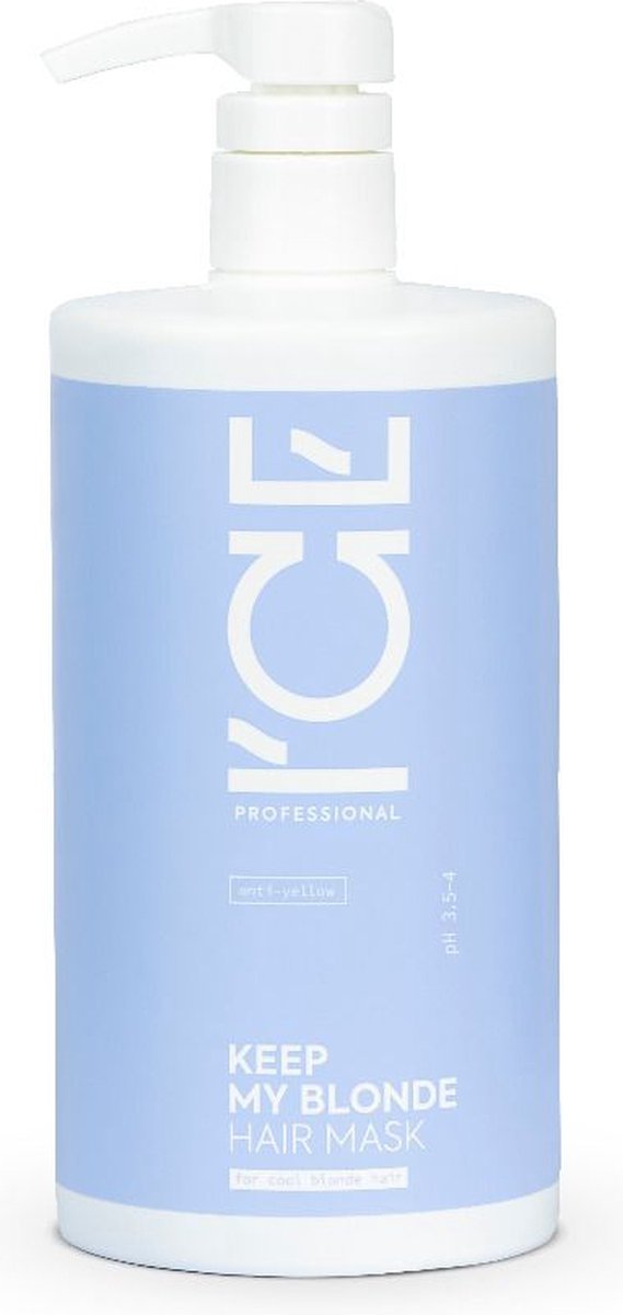 ICE Professional Keep My Blonde Mask Anti-Yellow 750ml