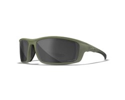 Wiley X GRID zonnebril Groen frame met CAPTIVATE™ GEPOLARISEERDE GRIJS lenzen