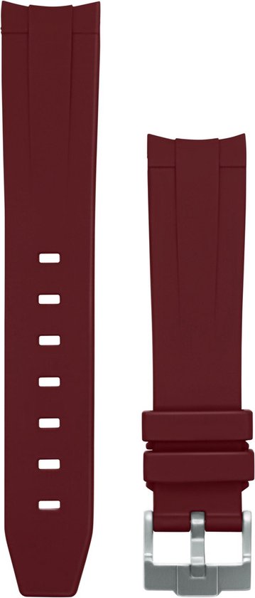 Bracelet de montre MoonSwatch - Rouge Bordeaux Solid