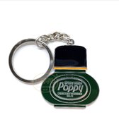 Porte-clés en acier inoxydable Poppy Grace Mate Pine Emballé dans une boîte cadeau