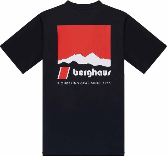 Berghaus Skyline Lhotse T-shirt Met Korte Mouwen Zwart S Man