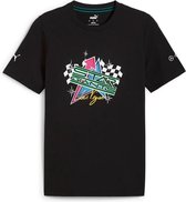 Mercedes-AMG Petronas Special Edition Las Vegas Grand Prix T-Shirt Black - S - Lewis Hamilton - George Russell - 2023 F1