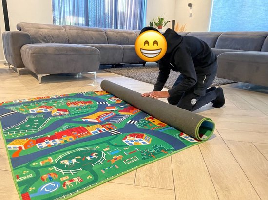 Sweet Town Speelkleed - speeltapijt - 140 x 200 cm Sweet Town Speelkleed - speeltapijt - 140 x 200 cm