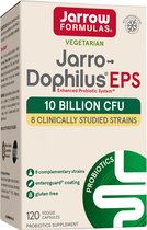 Jarro-Dophilus EPS 10 miljard 120 capsules - 8 bacteriestammen in temperatuurstabiel reisprobioticum