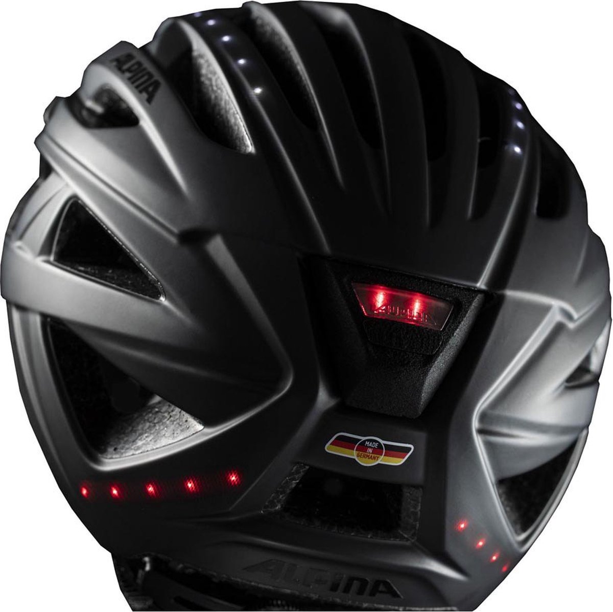 Olympic sportswear Sports urban helm Haga LED 51-56 mat zwart