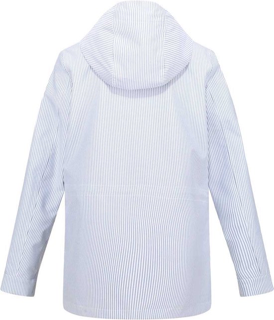 BATHRINS Regenjas voor dames, waterdicht, ademend, wandeljack, windbreaker, licht, outdoor jas, met mesh, gevoerd, fietsjack met capuchon, lichtgroen, L