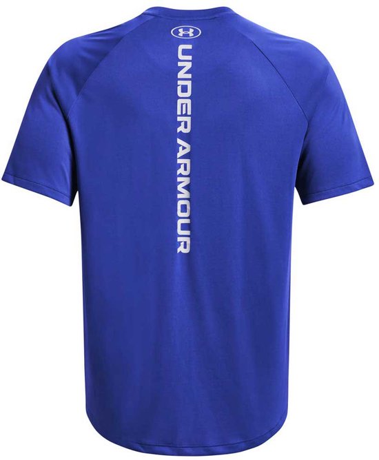 Heren-T-shirt met korte mouwen Under Armour Tech Vent Geotessa in Roze