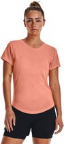 Under Armour Streaker T-shirt Met Korte Mouwen Oranje L Vrouw