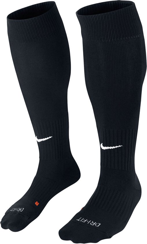 Nike Classic II Cushion Voetbalsokken Unisex - Maat 42-46 - Zwart